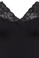 No.1 by OX - V-Hals Shapewear Top m/Ærme - Sort No.1 by OX - V-Hals Shapewear Top m/Ærme - Sort