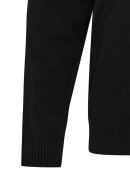 No.1 by OX - Mønstret Pullover - Sort No.1 by OX - Mønstret Pullover - Sort