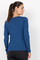 SoyaConcept - SC-Dollie 446 - Viskose Strik Cardigan - Blå