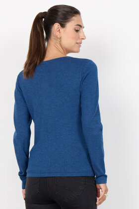 SoyaConcept - SC-Dollie 446 - Viskose Strik Cardigan - Blå