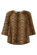 No.1 by OX - Leopardprint T-shirt - Brun No.1 by OX - Leopardprint T-shirt - Brun