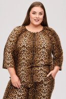 No.1 by OX - Leopardprint T-shirt - Brun No.1 by OX - Leopardprint T-shirt - Brun