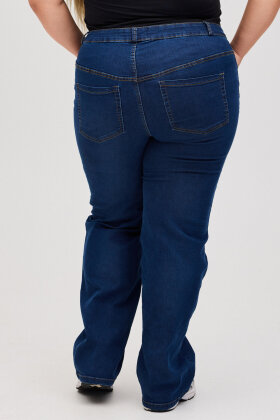 No.1 by OX - Jeans Straight Fit - Lige Ben m Vidde - Denim Blue No.1 by OX - Jeans Straight Fit - Lige Ben m Vidde - Denim Blue
