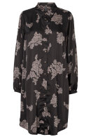 Prepair - Silje Dress - Print Skjortekjole - Sort Prepair - Silje Dress - Print Skjortekjole - Sort