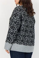 Wasabiconcept - WA-Nimo 2 - Mønstret Pullover Strik - Grå