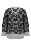 Wasabiconcept - WA-Nimo 2 - Mønstret Pullover Strik - Grå