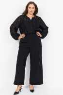 Wasabiconcept - WA-Sanna 2 - Elegant Skjorte - Sort