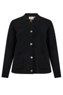 Wasabiconcept - WA-Nanine 4 - Kort Strik Cardigan - Sort Wasabiconcept - WA-Nanine 4 - Kort Strik Cardigan - Sort