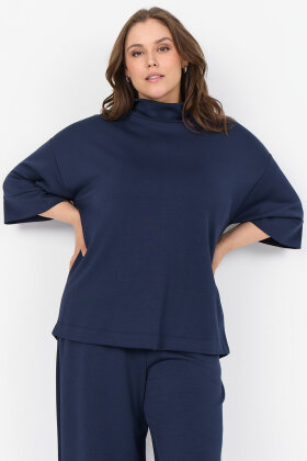 Wasabiconcept - WA-Sabina 64 - Bluse - Mørkeblå Wasabiconcept - WA-Sabina 64 - Bluse - Mørkeblå