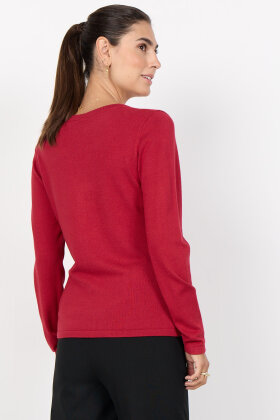 SoyaConcept - SC-Dollie 446 - Viskose Strik Cardigan - Rød