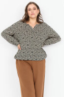 Wasabiconcept - WA-Sonny 1 - Printbluse - Sort Wasabiconcept - WA-Sonny 1 - Printbluse - Sort