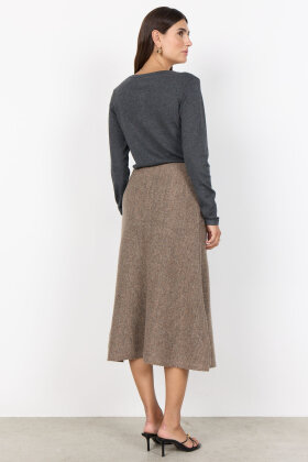 SoyaConcept - SC-Dollie 446 - Viskose Strik Cardigan - Mørkegrå