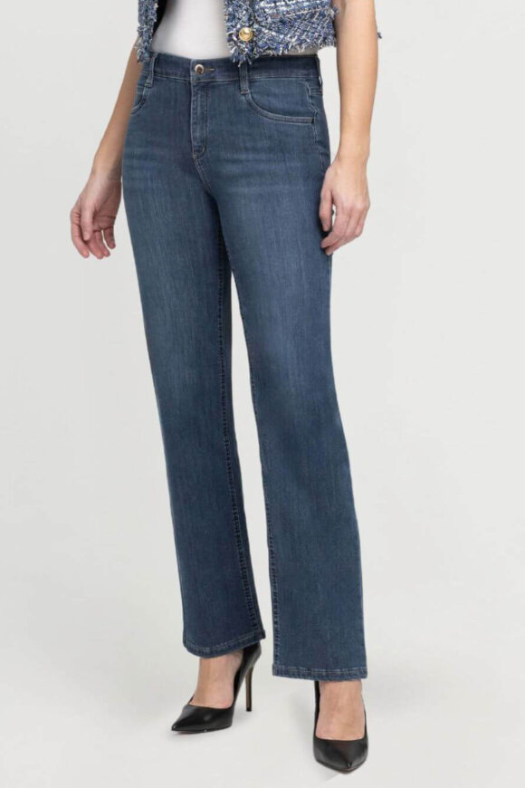 Wonderjeans - Relaxed Straight - High Waist - Blue Stone