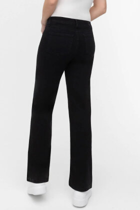Wonderjeans - Relaxed Straight - High Waist - Black Rins Wonderjeans - Relaxed Straight - High Waist - Black Rins