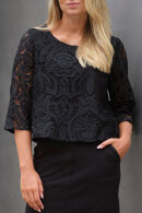 Prepair - Madeleine - Blonde Bluse - Sort