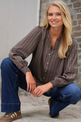 Prepair - Eloise Skjortebluse - Brun