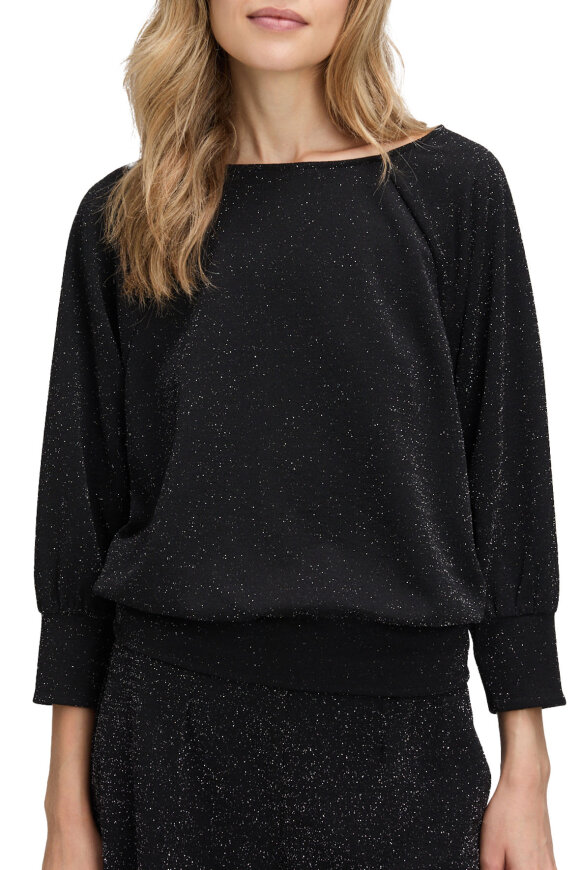 Betty Barclay - Glimmer Bluse - Sort