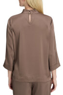 Betty Barclay - Tutleneck Satin Bluse - Taupe Betty Barclay - Tutleneck Satin Bluse - Taupe