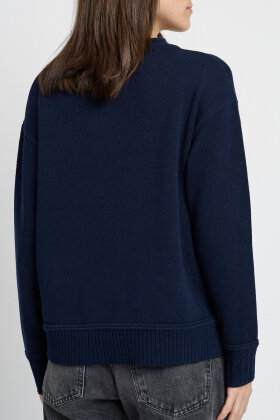 Lind - LiTrine - Strikket Pullover - Navy
