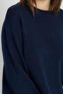 Lind - LiTrine - Strikket Pullover - Navy Lind - LiTrine - Strikket Pullover - Navy