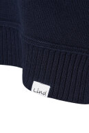 Lind - LiTrine - Strikket Pullover - Navy Lind - LiTrine - Strikket Pullover - Navy