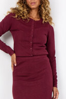 SoyaConcept - SC-Dollie 446 - Viskose Strik Cardigan - Mørkerød