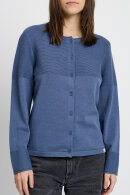 Lind - LiPearl Strikket Cardigan - Støvet blå Lind - LiPearl Strikket Cardigan - Støvet blå