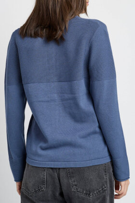 Lind - LiPearl Strikket Cardigan - Støvet blå