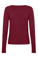 SoyaConcept - SC-Dollie 446 - Viskose Strik Cardigan - Mørkerød