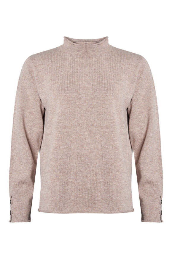 Lind - LiKathlyn - Striksweater - Merino - Brun Lind - LiKathlyn - Striksweater - Merino - Brun