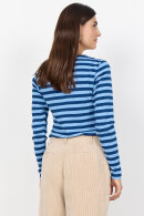 SoyaConcept - SC-Iridi 1- Let Ribstrik Bluse - Blå