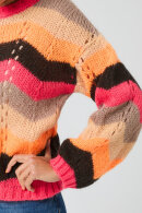 Lind - Lene Beier - Vind i Håret - Strikbluse - Orange Lind - Lene Beier - Vind i Håret - Strikbluse - Orange