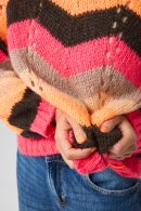 Lind - Lene Beier - Vind i Håret - Strikbluse - Orange Lind - Lene Beier - Vind i Håret - Strikbluse - Orange