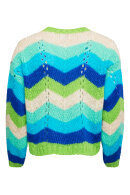 Lind - Lene Beier - Vind i Håret - Strikbluse - Blå Lind - Lene Beier - Vind i Håret - Strikbluse - Blå