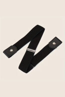 Bransholm - Spændefrit Elastisk Bælte - 30 mm - Sort Bransholm - Spændefrit Elastisk Bælte - 30 mm - Sort