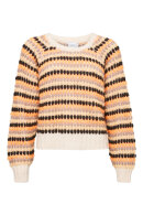 Lind - Lene Beier - Solstrejf - Strikbluse - Sand Lind - Lene Beier - Solstrejf - Strikbluse - Sand