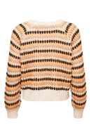 Lind - Lene Beier - Solstrejf - Strikbluse - Sand Lind - Lene Beier - Solstrejf - Strikbluse - Sand