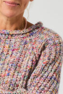 Lind - Lene Beier - Sommerhus - Strikbluse - Multicolor Lind - Lene Beier - Sommerhus - Strikbluse - Multicolor
