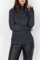 SoyaConcept - SC-Dollie 145 - Turtleneck Pullover - Mørkegrå