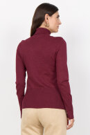 SoyaConcept - SC-Dollie 145 - Rullekrave Pullover - Mørkerød SoyaConcept - SC-Dollie 145 - Rullekrave Pullover - Mørkerød