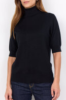 SoyaConcept - SC-Dollie 740 - Kortærmet Højhalset Strik - Sort SoyaConcept - SC-Dollie 740 - Kortærmet Højhalset Strik - Sort