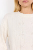 SoyaConcept - SC-Viki 1 - Pullover Finstrik - Cream SoyaConcept - SC-Viki 1 - Pullover Finstrik - Cream