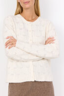 SoyaConcept - SC-Viki 2 - Cardigan Finstrik - Cream Melange SoyaConcept - SC-Viki 2 - Cardigan Finstrik - Cream Melange
