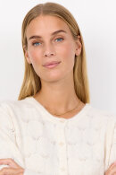 SoyaConcept - SC-Viki 2 - Cardigan Finstrik - Cream Melange SoyaConcept - SC-Viki 2 - Cardigan Finstrik - Cream Melange