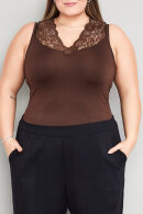 No.1 by OX - Shaping Blondetop - Seamless - Mørkeblå No.1 by OX - Shaping Blondetop - Seamless - Mørkeblå