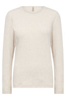 SoyaConcept - SC-Mignon 14 - Let Ribstrik Bluse - Creme