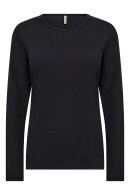 SoyaConcept - SC-Mignon 14 - Let Ribstrik Bluse - Sort