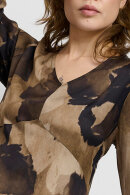 Elton - ETKarla Smuk Printkjole - Brun Elton - ETKarla Smuk Printkjole - Brun