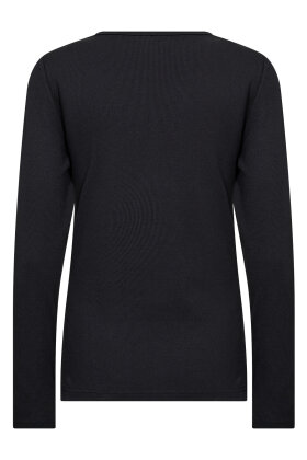 SoyaConcept - SC-Mignon 14 - Let Ribstrik Bluse - Sort