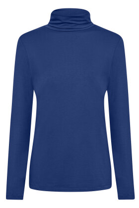 SoyaConcept - SC-Marica 12 - Rullekrave Bluse - Blå